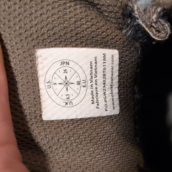 Women's Oboz Waterproof Hiking Shoes - Picture 2 of 3